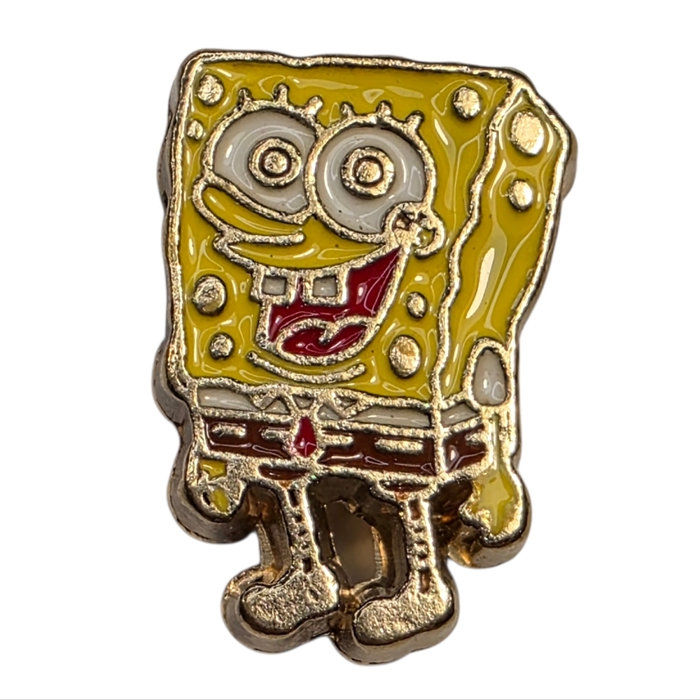 SpongeBob SquarePants & Friends Characters Small Gold Charms YOU PICK 1 - Picture 2 of 11